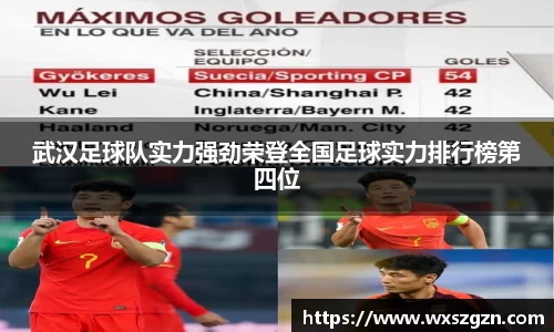 武汉足球队实力强劲荣登全国足球实力排行榜第四位